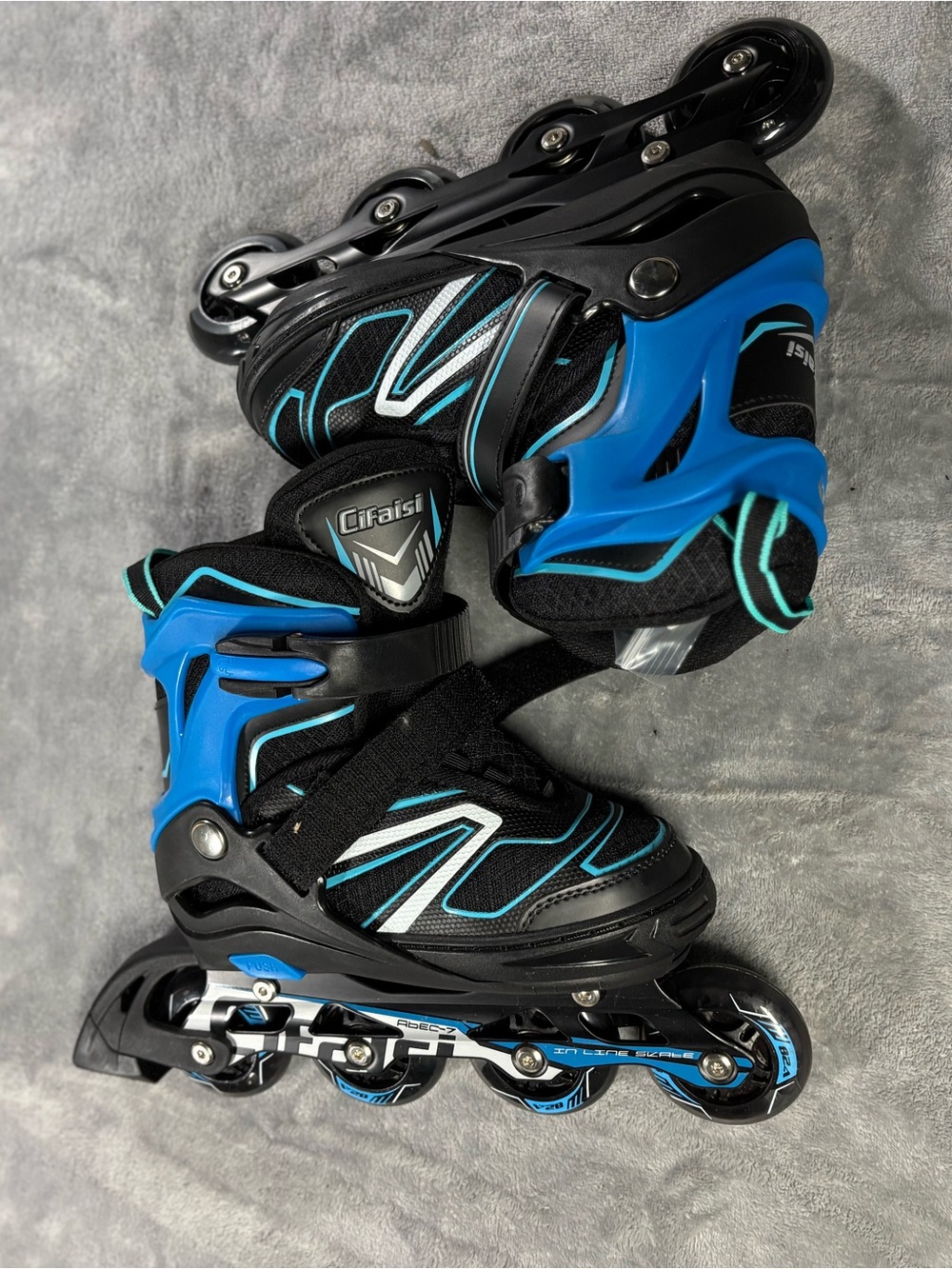 Kids Inline Skates — Black & Blue
